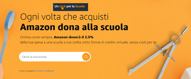 Adesione iniziativa “Un click per la scuola”